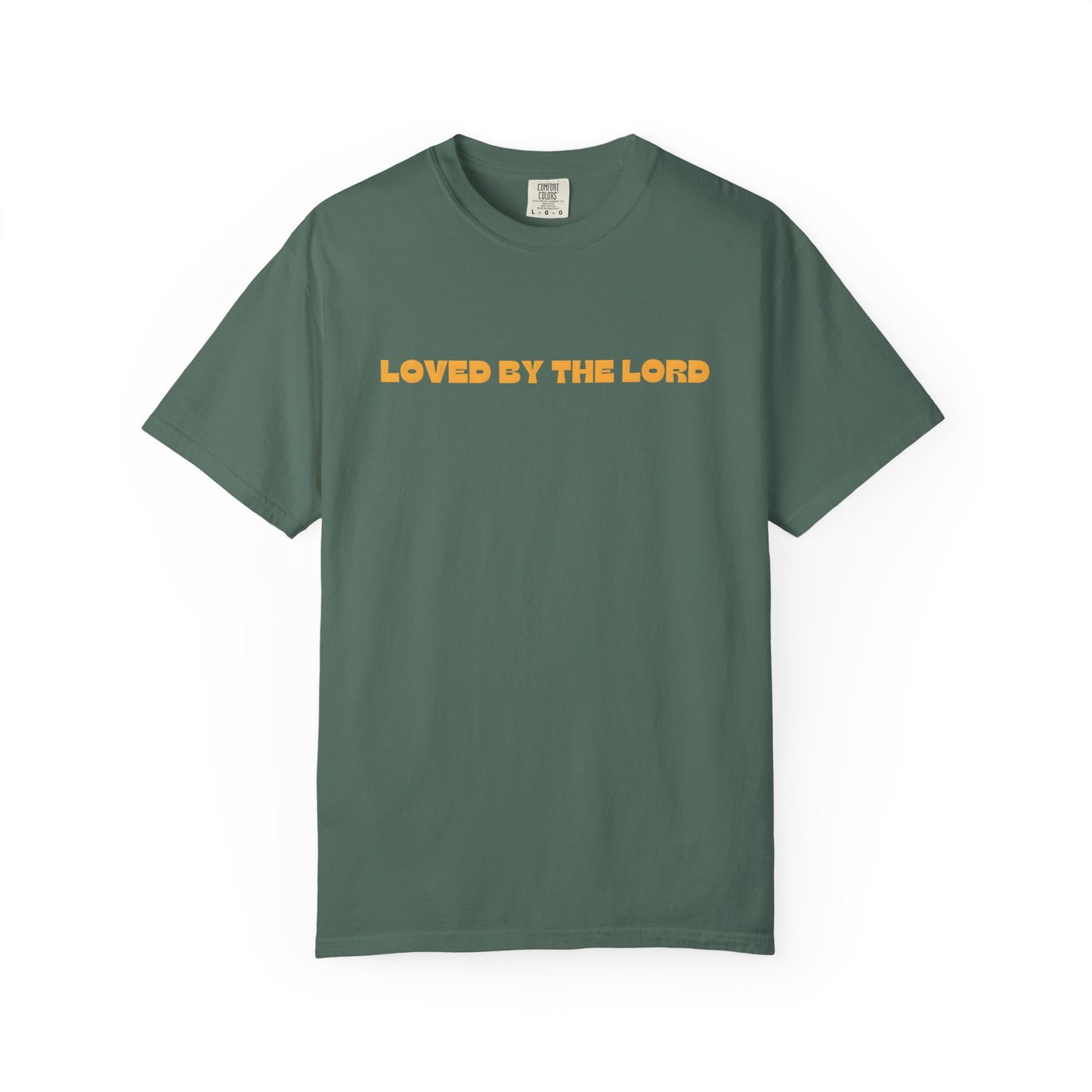 LOVED BY THE LORD CHRISTIAN TEE SHIRTS