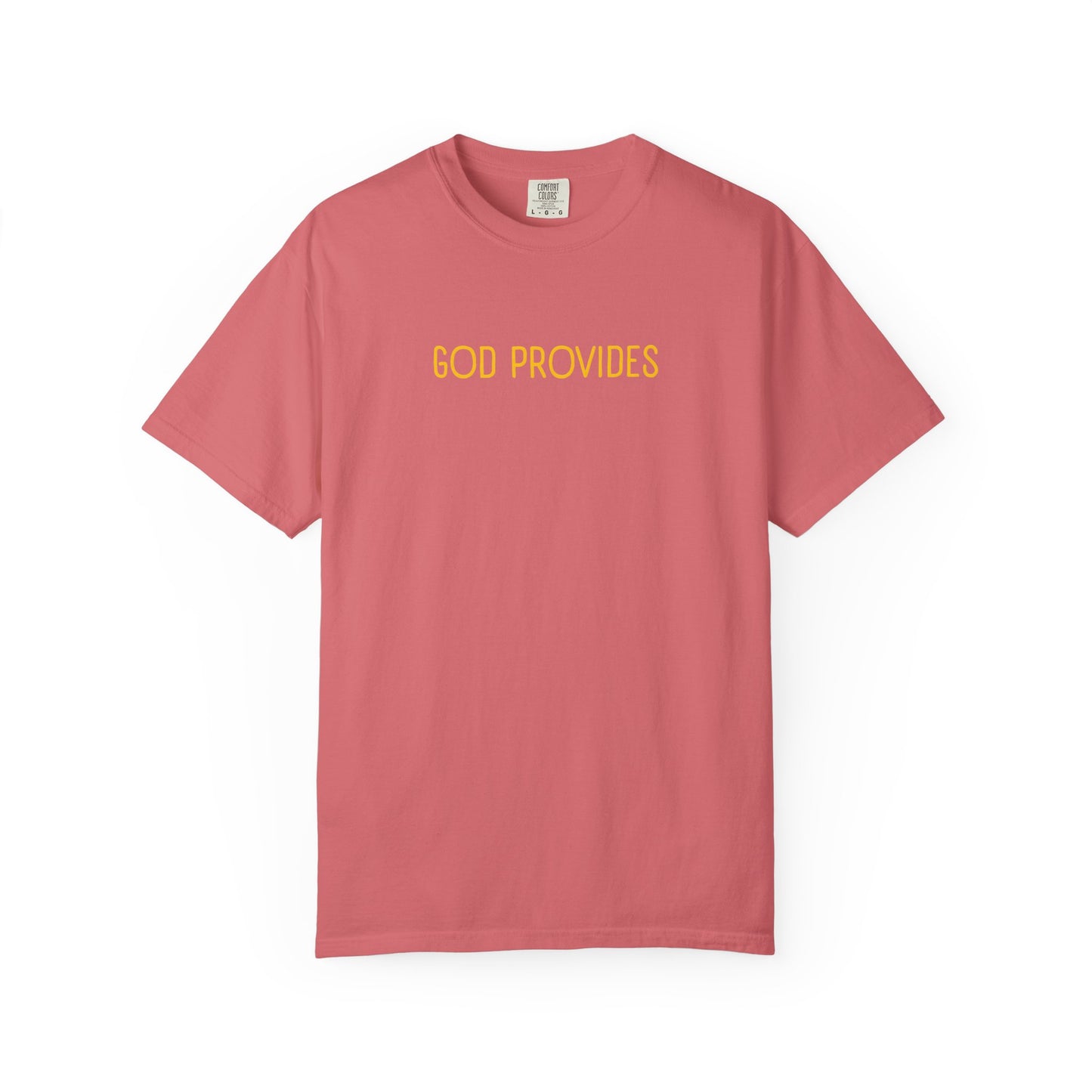 GOD PROVIDES CHRISTIAN TEE SHIRTS