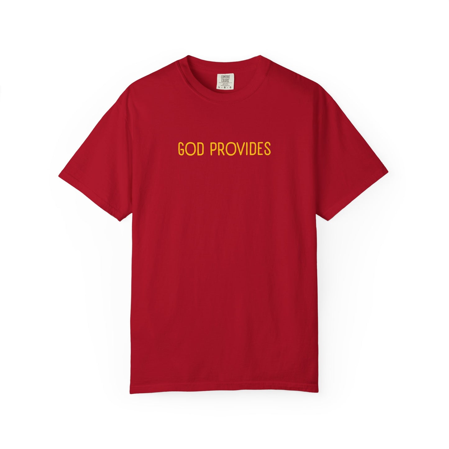 GOD PROVIDES CHRISTIAN TEE SHIRTS