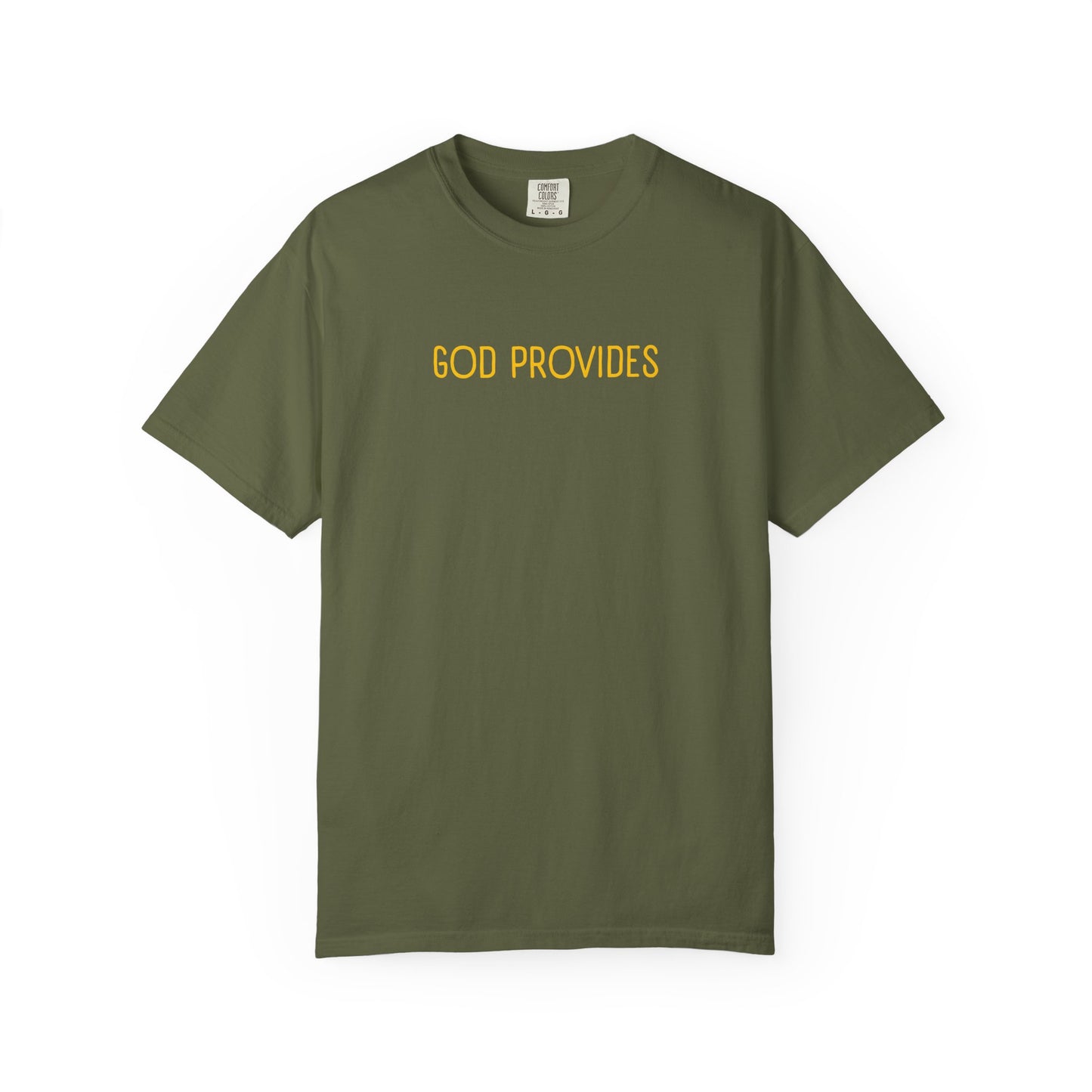 GOD PROVIDES CHRISTIAN TEE SHIRTS