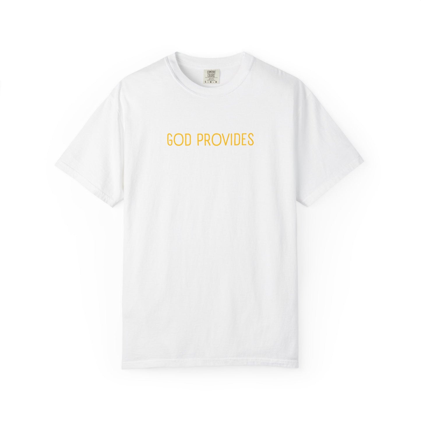 GOD PROVIDES CHRISTIAN TEE SHIRTS