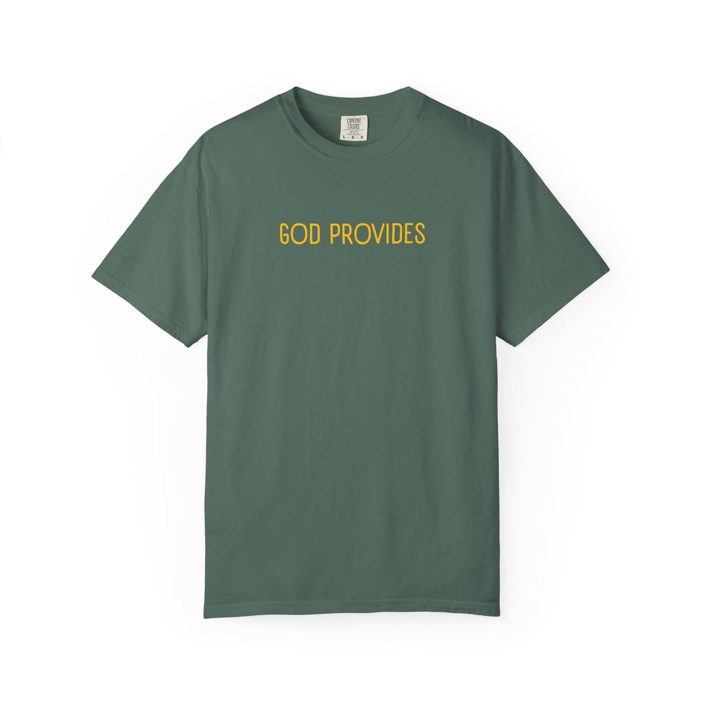 GOD PROVIDES CHRISTIAN TEE SHIRTS
