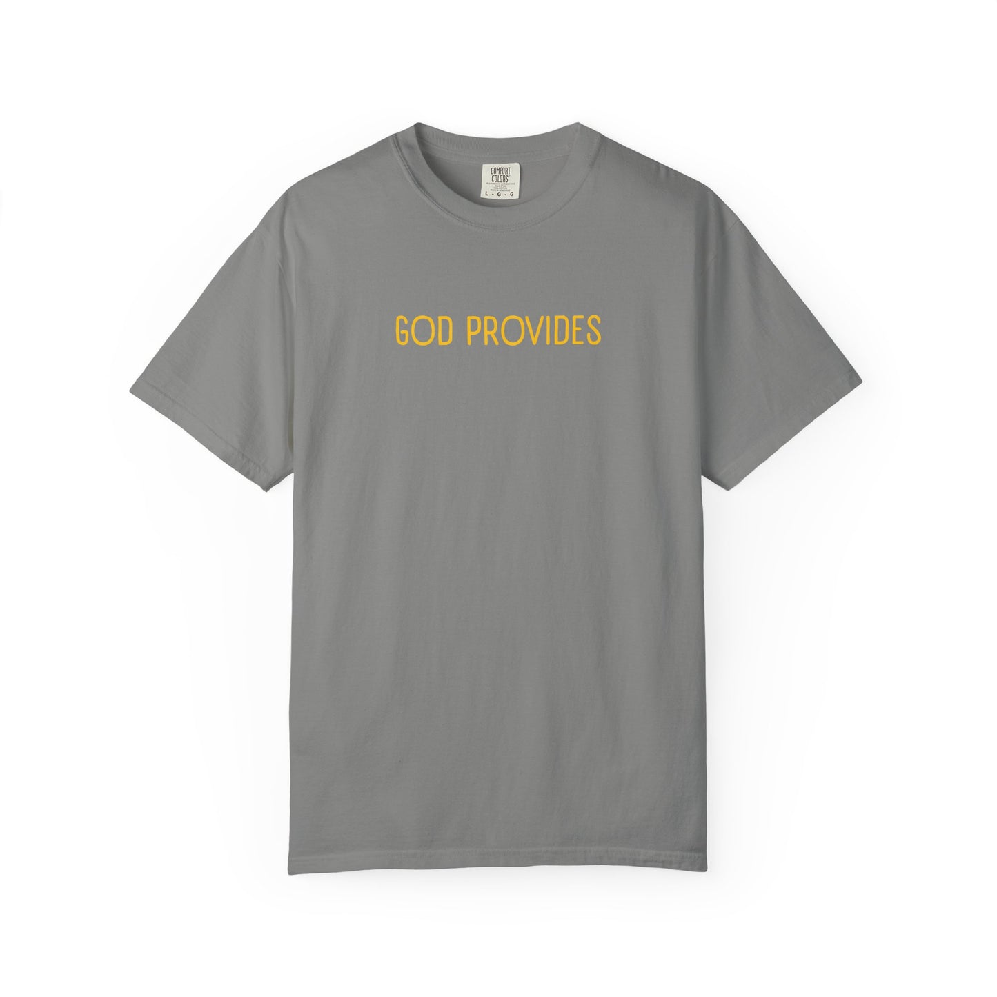 GOD PROVIDES CHRISTIAN TEE SHIRTS