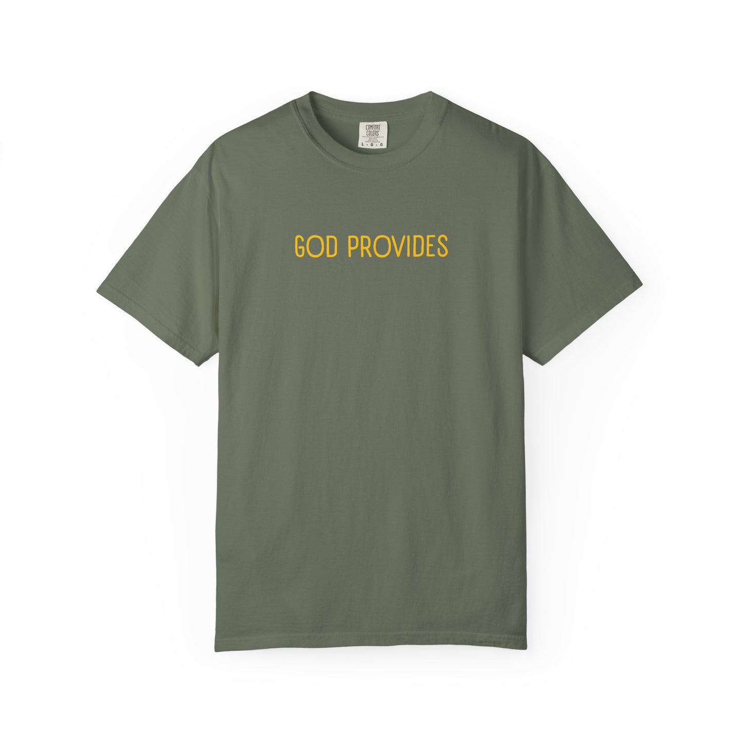 GOD PROVIDES CHRISTIAN TEE SHIRTS
