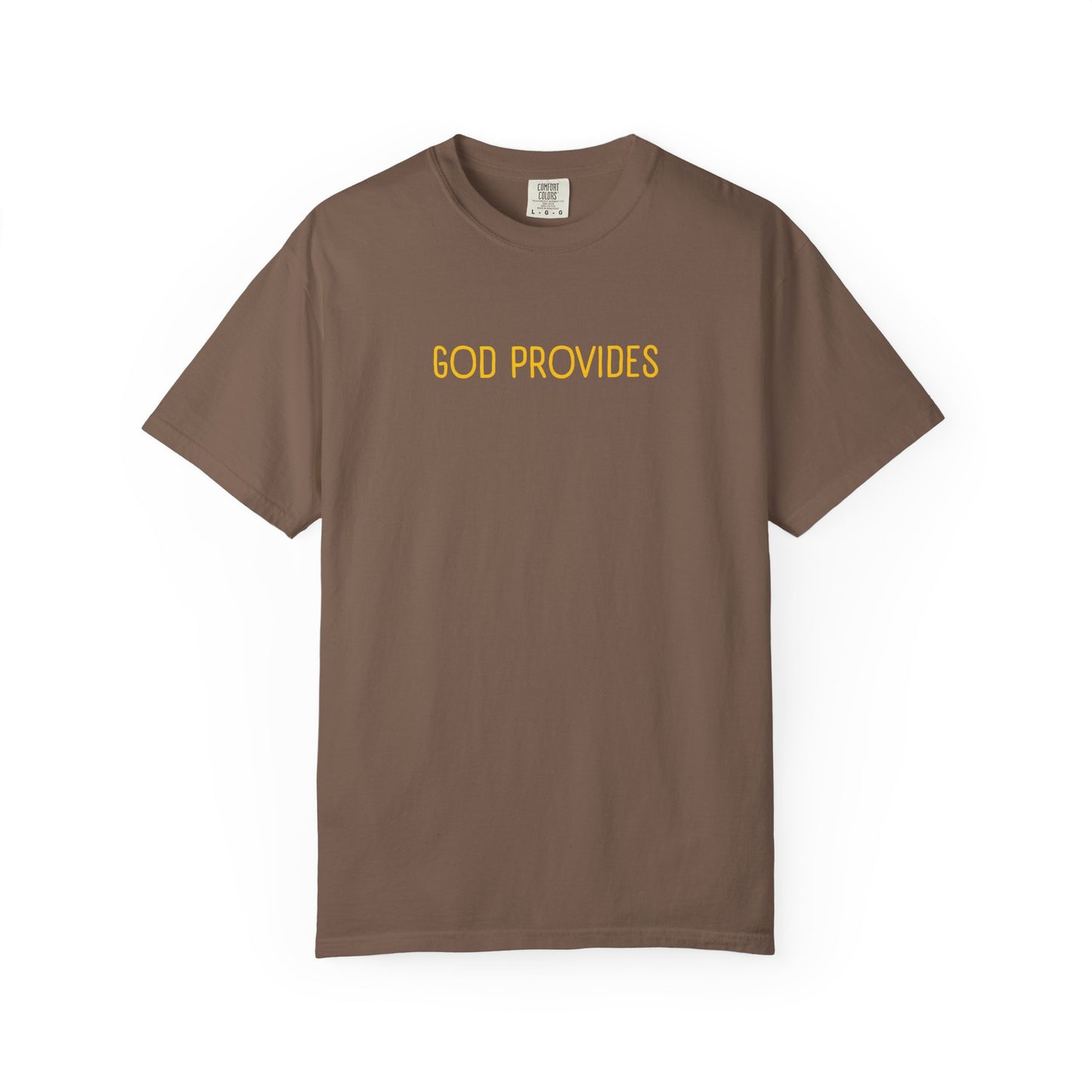 GOD PROVIDES CHRISTIAN TEE SHIRTS