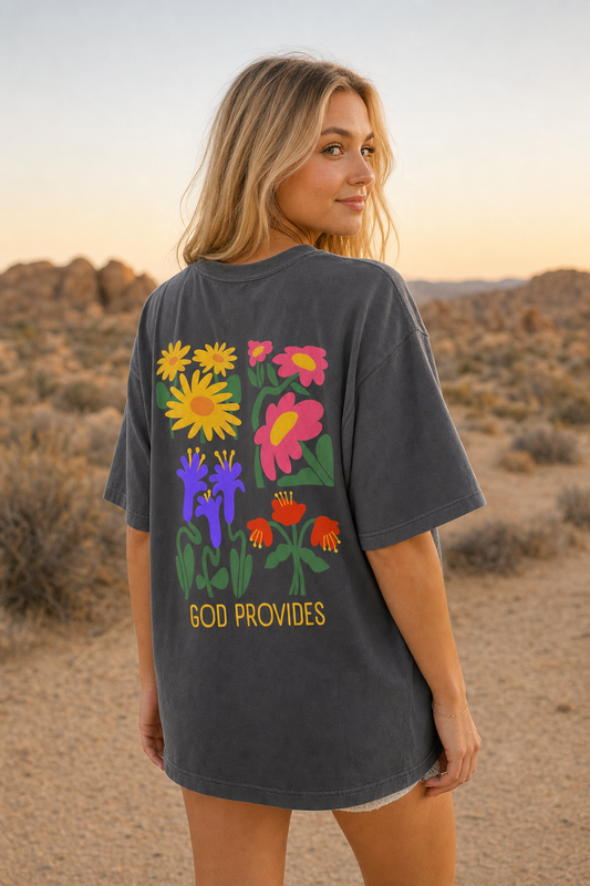 god_provides_christian_tshirt